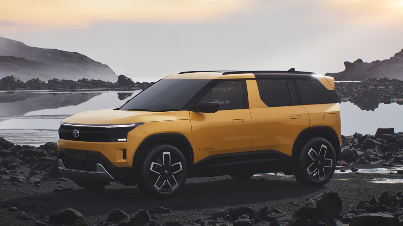 Tata Sierra New 2025 Launch Price, Features, EV Range, Engine & Design