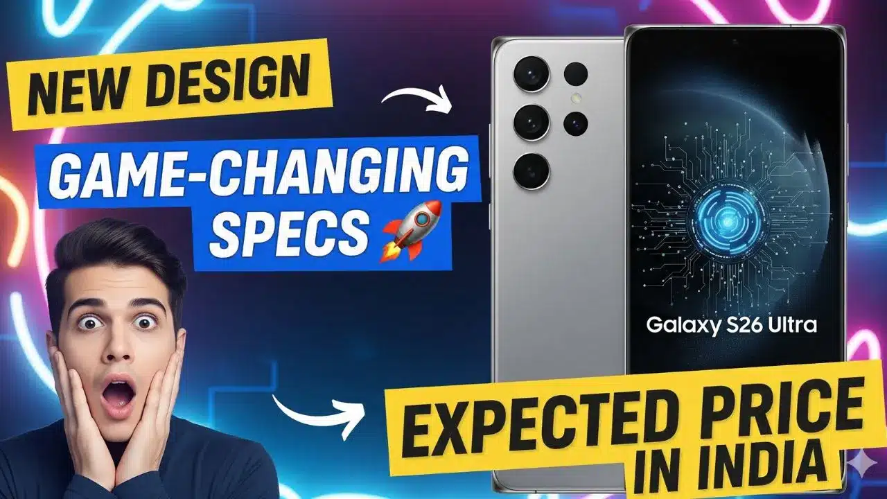 Galaxy S26 Ultra Leaks Are Here A New Design, Game-Changing Specs, and the Expected Price in India