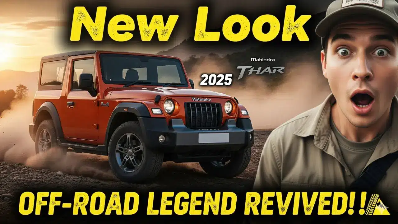 Mahindra Thar 3-Door Facelift 2025