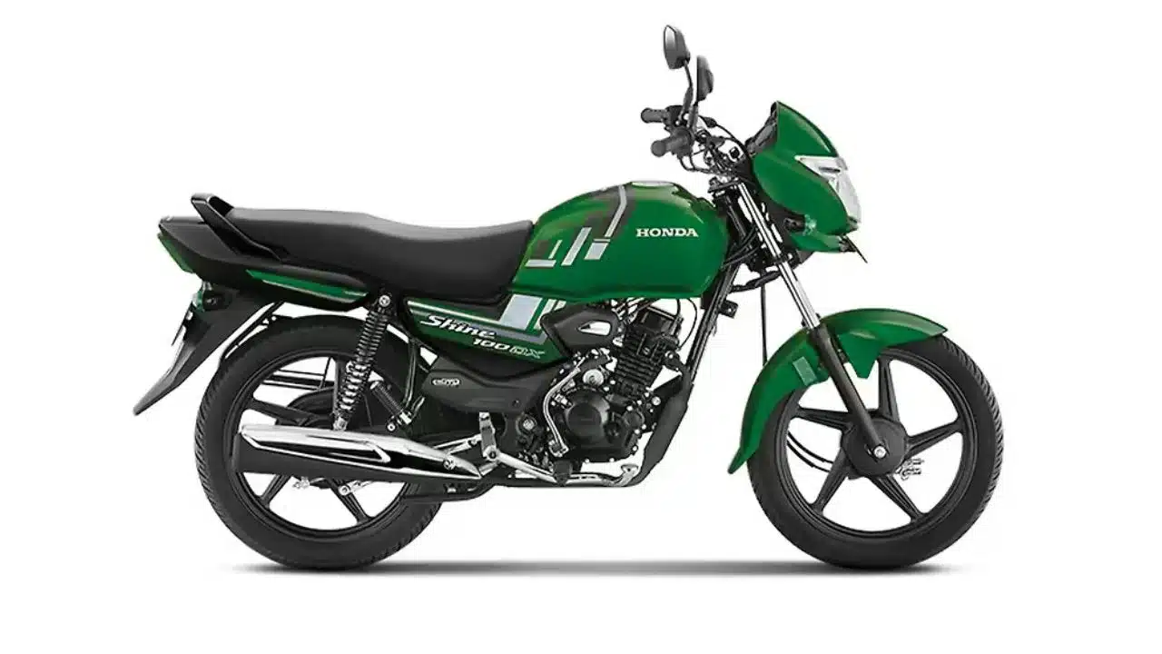 honda shine 100 dx bike details